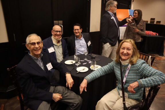 New Jersey reception table of attendees image