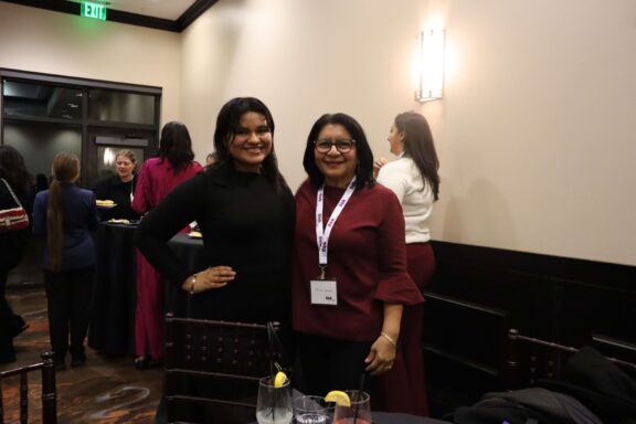 two friends at new jersey reception image