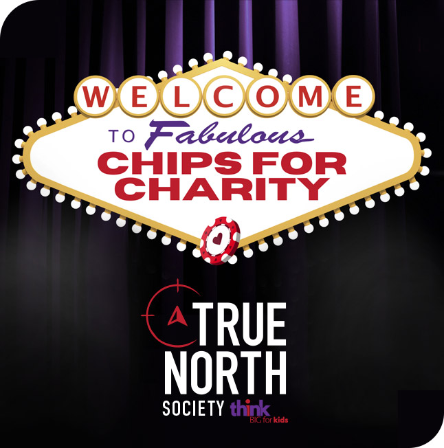 true north society chips for charity event image.